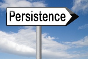 Persistence sign will pay off1